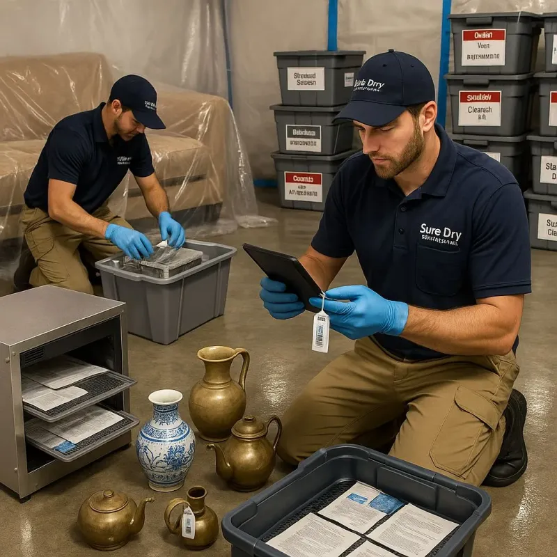 Content Protection and Restoration process in Fort Plain, NY