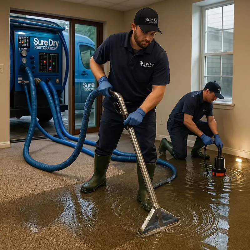 Water Extraction and Removal process in Fort Plain, NY